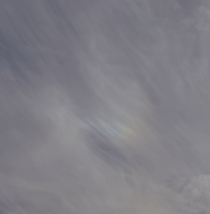 A rainbow above Florida State Prison as Michael King was executed on The Feast of St. Patrick